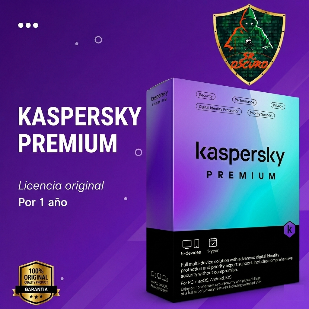 KASPERSKY PREMIUM 1 AÑO