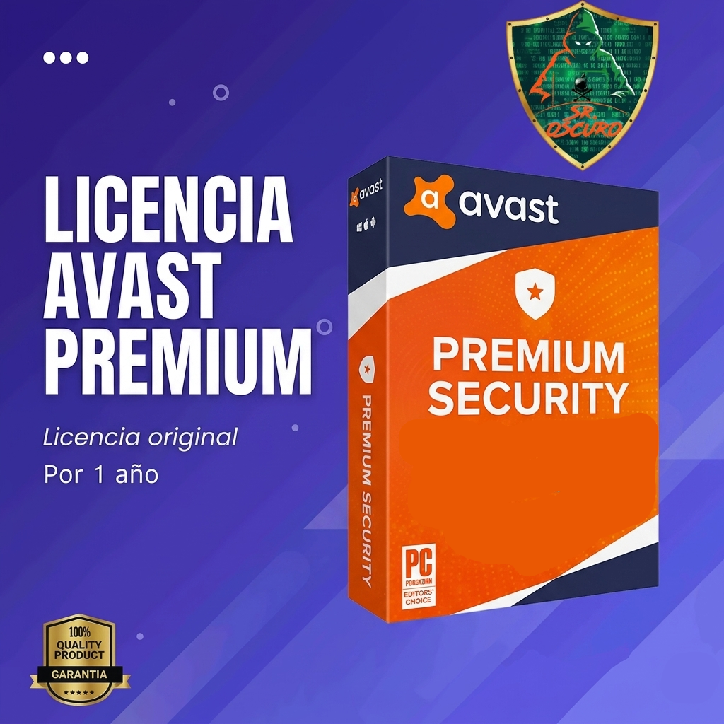 AVAST PREMIUM SECURITY 1 AÑO