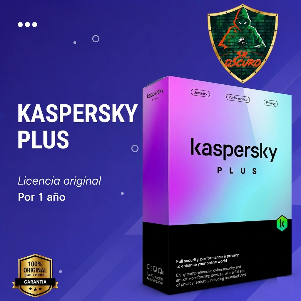 KASPERSKY PLUS 1 AÑO