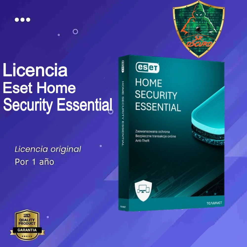 ESET HOME SECURITY ESSENTIAL 1 AÑO